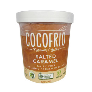 Cocofrio Organic Frozen Dessert Salted Caramel 500ml