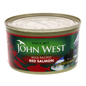 John West Wild Pacific Red Salmon 213g