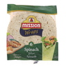 Mission Tortilla Wraps With Spinach 420g