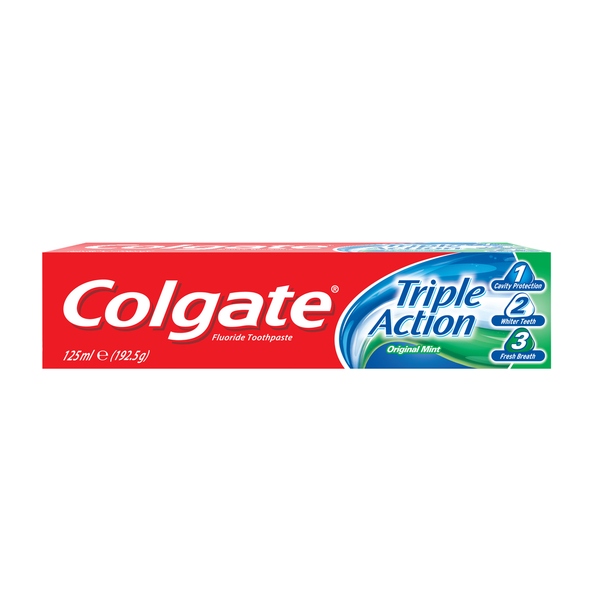 Colgate Toothpaste Triple Action Original Mint 125ml