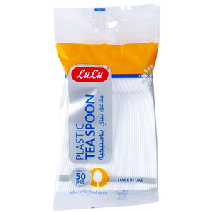 LuLu Plastic Tea Spoon 50pcs