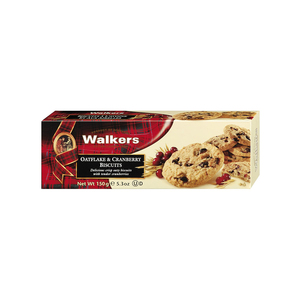 Walkers Oat Flake & Canberry Biscuit 150g