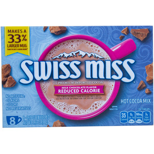 Swiss Miss Hot Cocoa Mix Milk Chocolate Flavor 88g