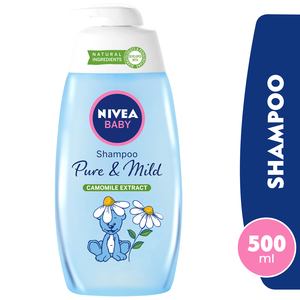 Nivea Baby Shampoo Pure And Mild Camomile Extract 500ml