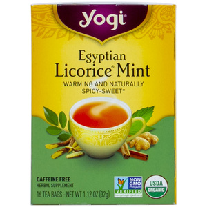 Yogi Egyption Licorice Mint Tea 16pcs