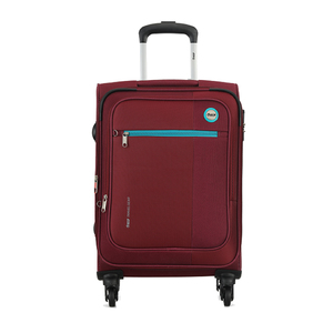 VIP Switch Expandable Spinner Soft Trolley 54cm Maroon