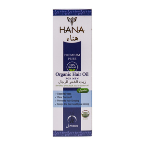 Hana Organic Hair Oil for Men 100ml