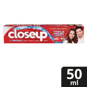 Closeup Ever Fresh Gel Toothpaste Red Hot 50ml