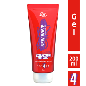 New Wave Extra Strong Wet Look Gel 250ml
