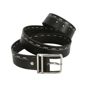 Eten Men's Casual Leather Belt Black ETC33 40mm
