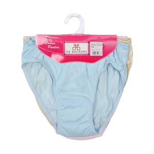Debackers Women's Bikini Panty Assorted Pack of 3 GJO-19 Medium