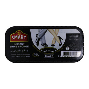 Smart Instant Shine Sponge Black Extra Size 1pc