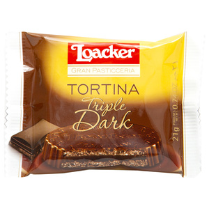 لواكر تورتينا بالشوكولاته الداكنة المضاعفة ٢١ جم