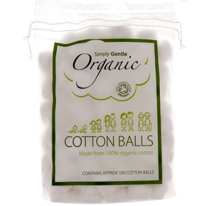Simply Gentle Organic Cotton Balls 100pcs