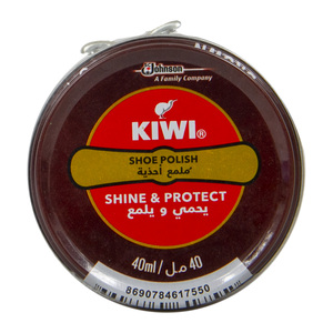 Kiwi Shine And Protect Shoe Polish Brown 40ml