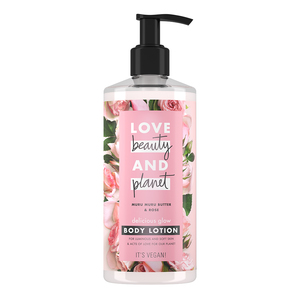 Love Beauty and Planet Lotion Delicious Glow Murumuru Butter & Rose 400ml