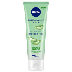 Nivea Face Purifying Rice Scrub Combination Skin Organic Rice & Bio Aloe Vera 75ml