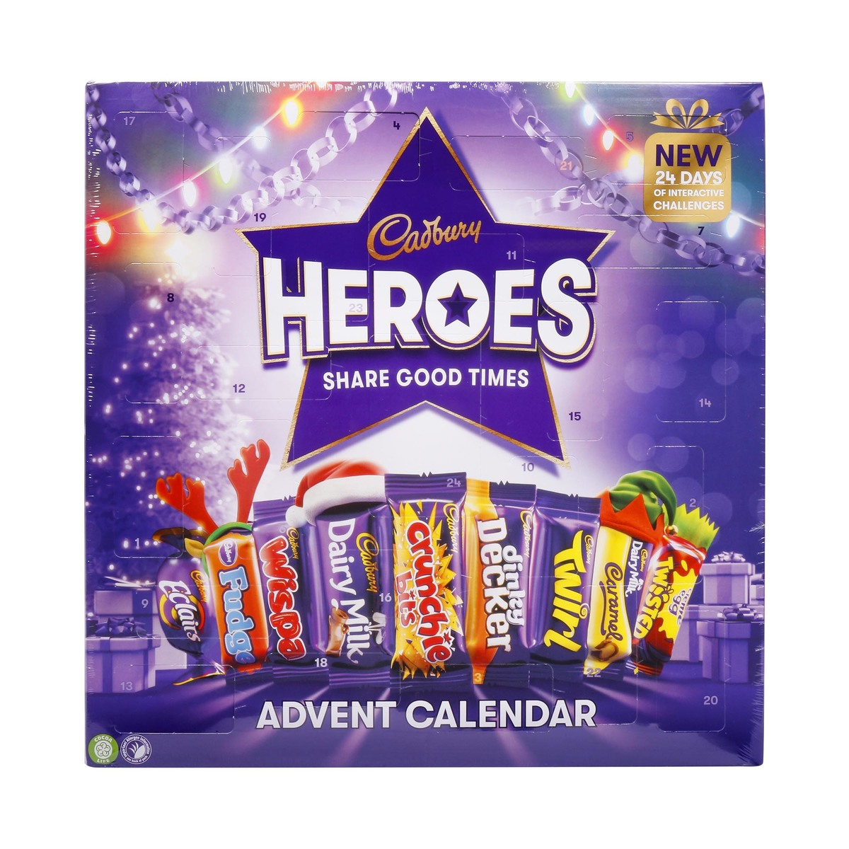 Cadbury Heroes Advent Calendar Chocolates 230g Boxed Chocolate Lulu UAE