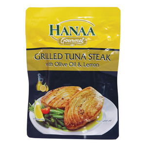 Hanna Gourmet Grilled Tuna Steak with Olive Oil & Lemon 120g