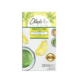 Olinda Matcha Green Tea with Lemon 25pcs