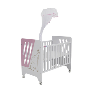 First Step Baby Bed P-505-Z Pink