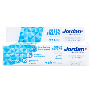 Jordan Fresh Breath Mint Toothpaste 75ml