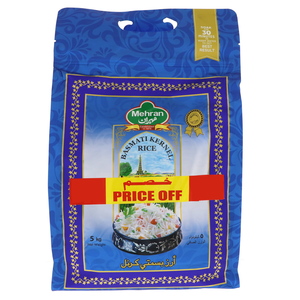 Mehran Basmati Kernel Rice 5kg