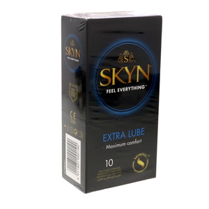 Skyn Extra Lube Non Latex Condoms 10pcs