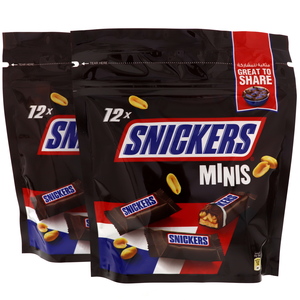 Snickers Milk Chocolate Mini Bar 2 x 180g