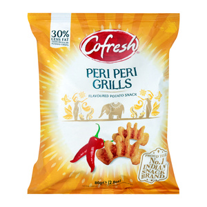 Cofresh Flavoured Potato Snack Peri Peri Grills 80g