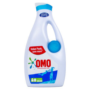 Omo Concentrated Gel Liquid Detergent Automatic 2.7Litre