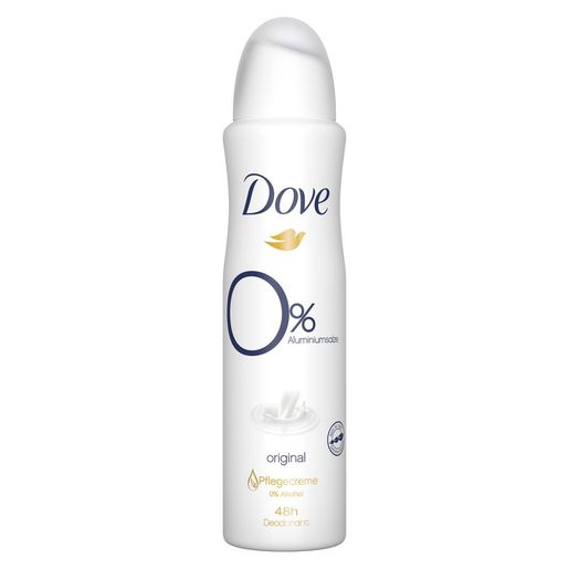 Buy Dove Women Original 0% Aluminium Antiperspirant 150ml Online - Lulu ...