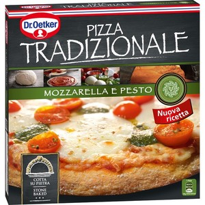 Dr.Oetker Frozen Pizza Tradizionale Mozzarella E Pesto 370g