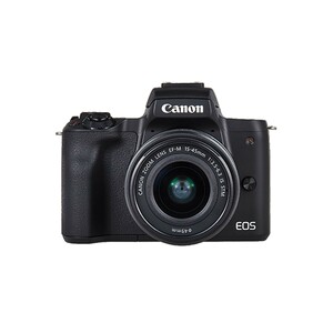 Canon Mirrorless Camera EOS M50 15-45mm IS Black + Tripod + Microphone +16 GB SD Card