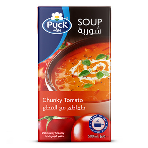 Puck Soups Creamy Chunky Tomato 500ml