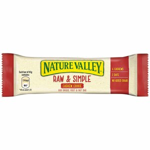 Nature Valley Raw & Simple Cashew Cookie 45g