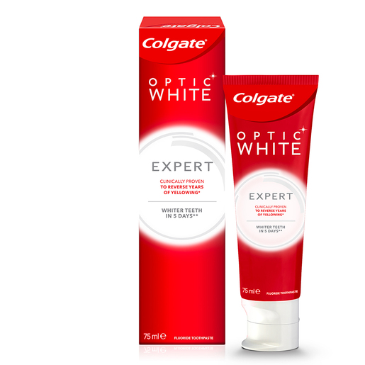 Buy Colgate Toothpaste Optic White Expert Whitening 2 x ...