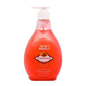 Zen Hand Wash Anti-Bacterial Strawberry 500ml
