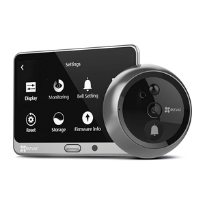EzvizHD Wi-Fi Smart Door Viewer Camera with PIR, Doorbell Camera, 2018 CES Innovation Prize Doorbell Button