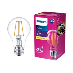 Philips LED Bulb 6W E27 830 WW 2pcs