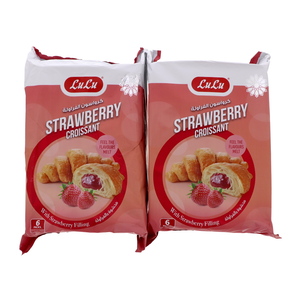 LuLu Strawberry Croissant 2 x 6pcs