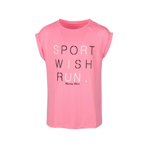 Cortigiani Girls T-Shirt Round-Neck Short Sleeve IGR-20 Pink 9-10Y