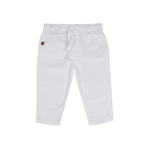 Debackers Infants Boys Linen Pant White 6M