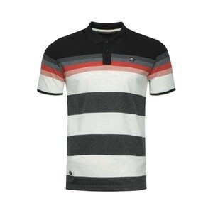 Marco Donateli Men's Polo T-Shirt Short Sleeve 9046 Black Medium