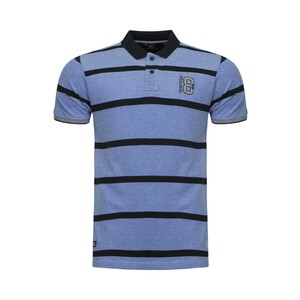Marco Donateli Men's Polo T-Shirt Short Sleeve 9002 Blue Medium