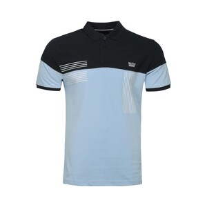 Marco Donateli Men's Polo T-Shirt Short Sleeve 9109 Navy Large