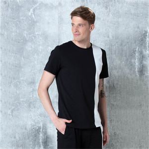 Reo Men's Fashion Short Sleeve Slim Fit T-Shirt B0M387A Black Small