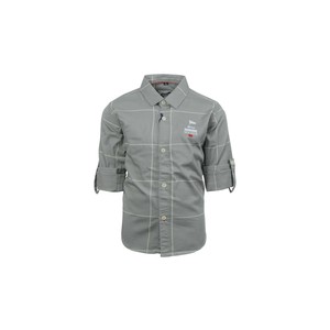 Ruff Boys Shirt Long Sleeve SB05511L Grey 2Y