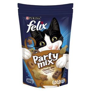 Purina Felix Party Mix Cat Treats Classic Mix 60g