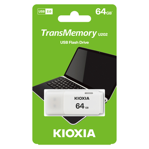 KIOXIA LU202W064GG4 64GB USB 2.0 Flash Drive